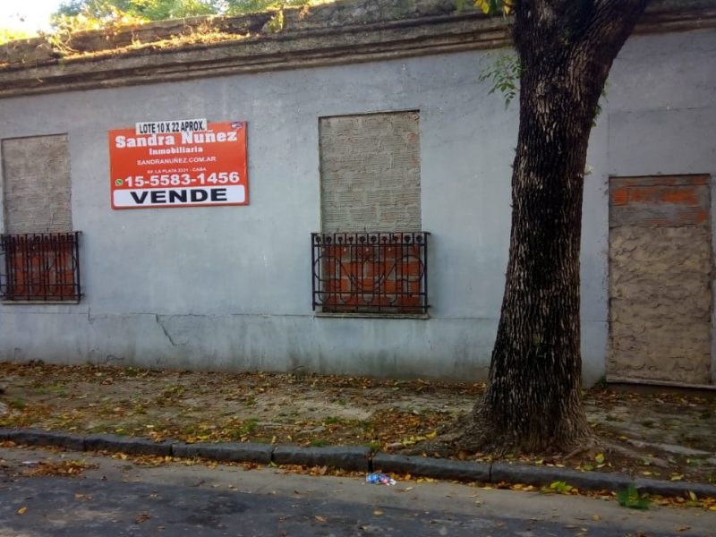 TERRENO EN VENTA EN BARRACAS